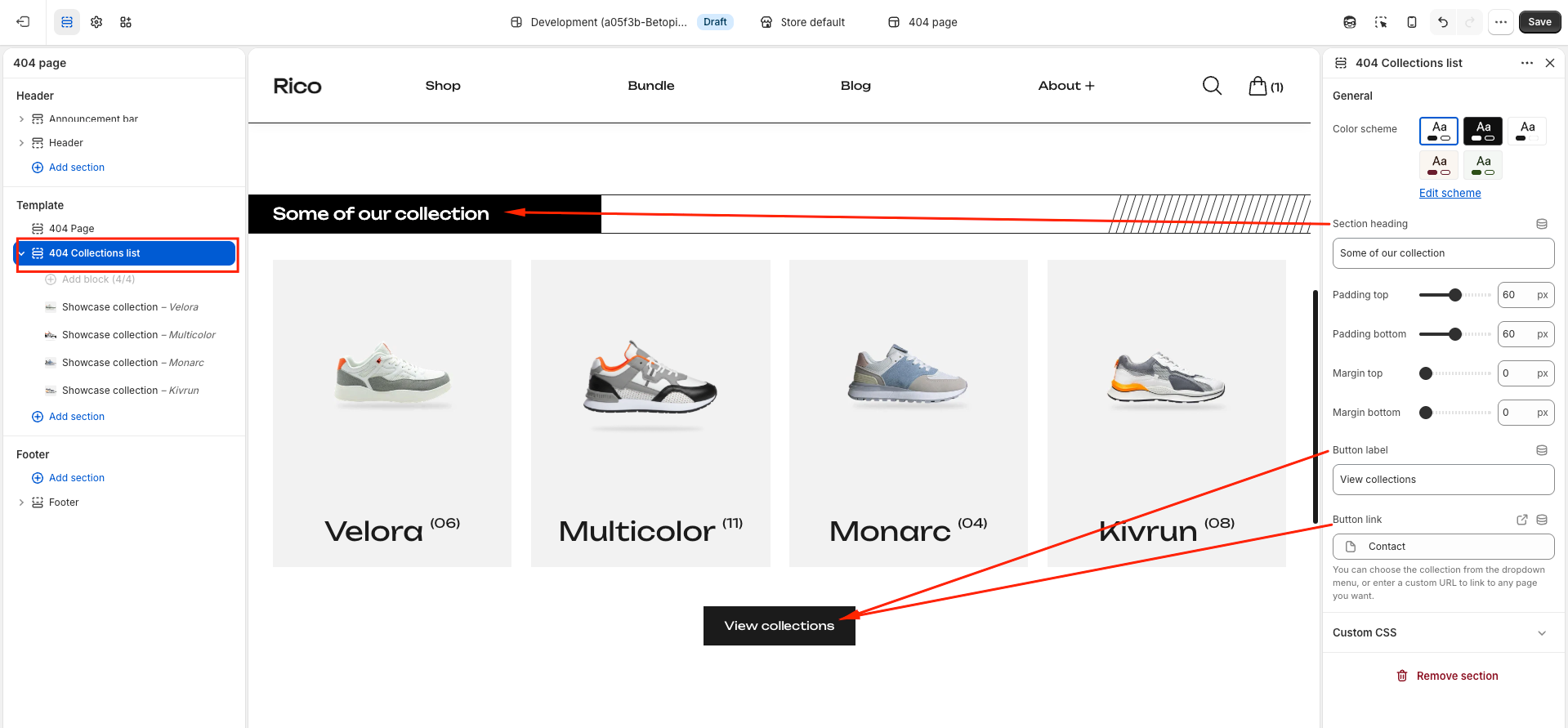 Documentation screenshot