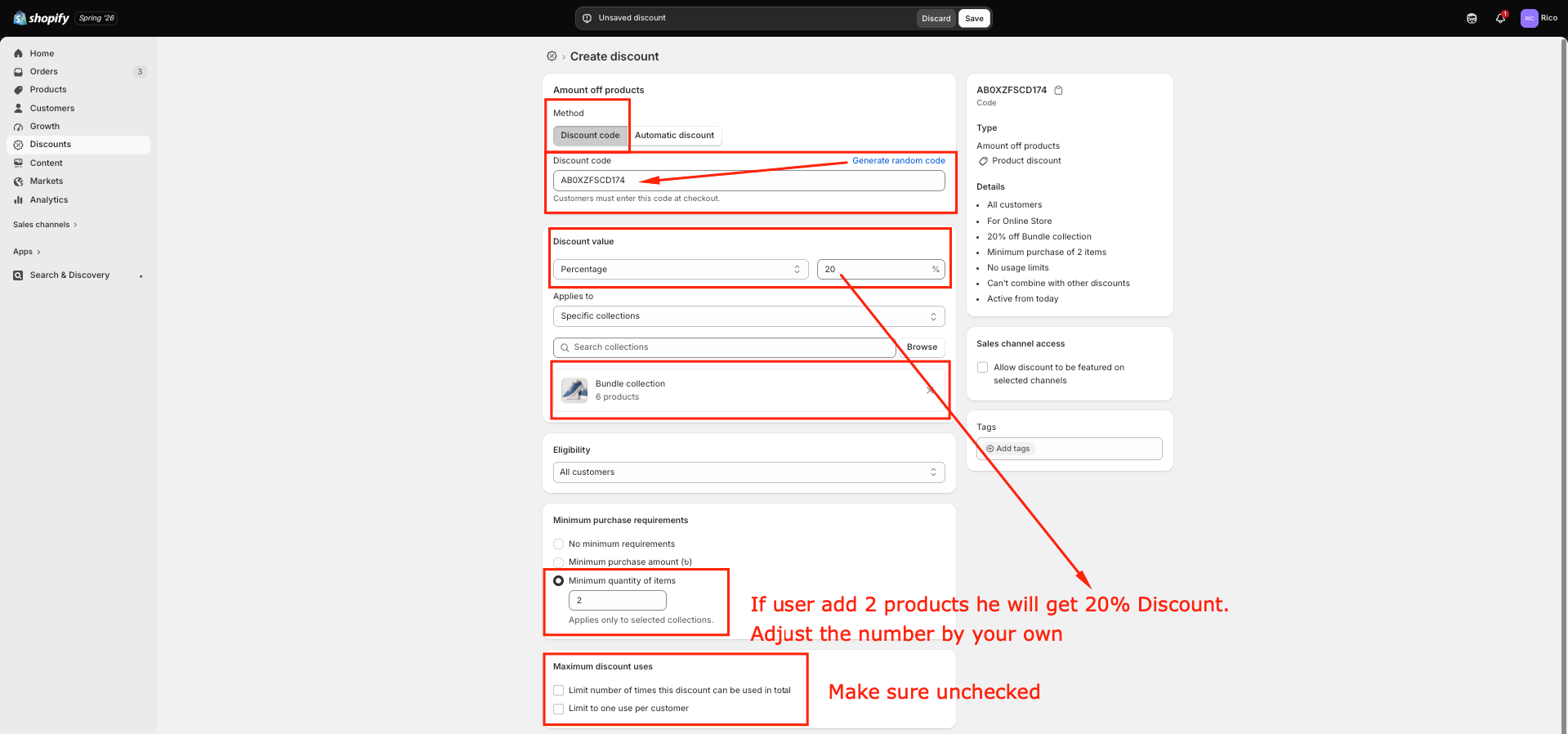 Documentation screenshot