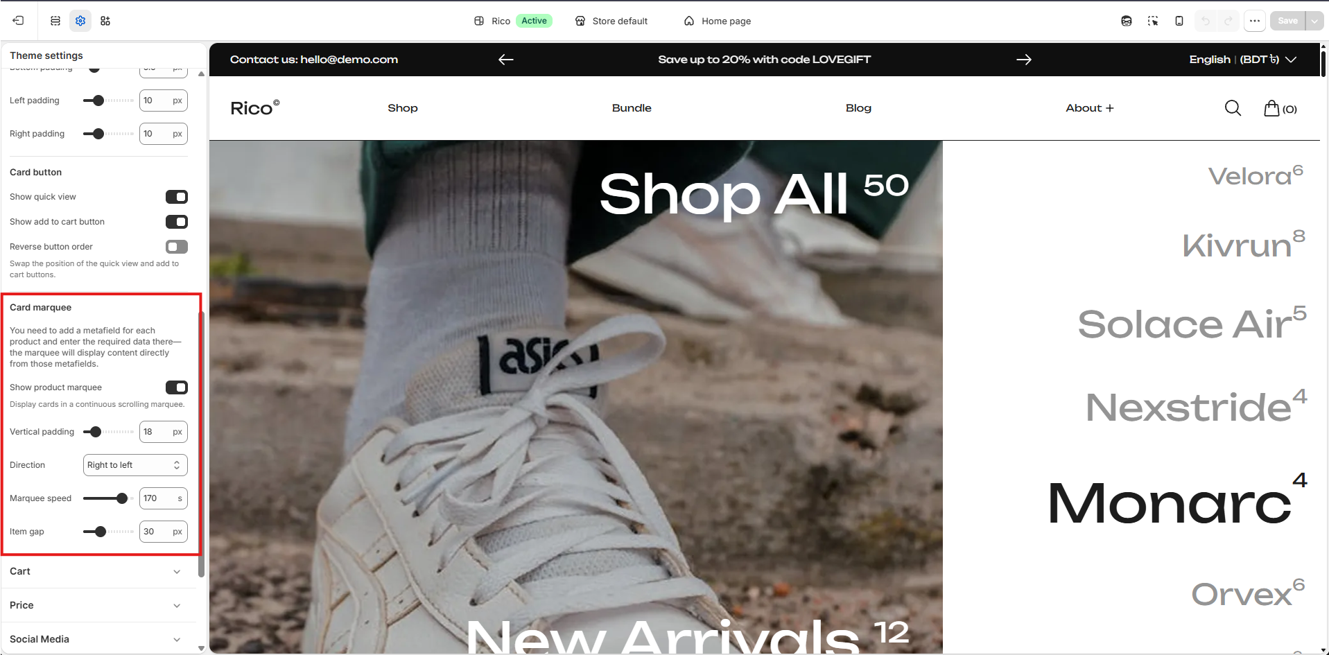 Documentation screenshot