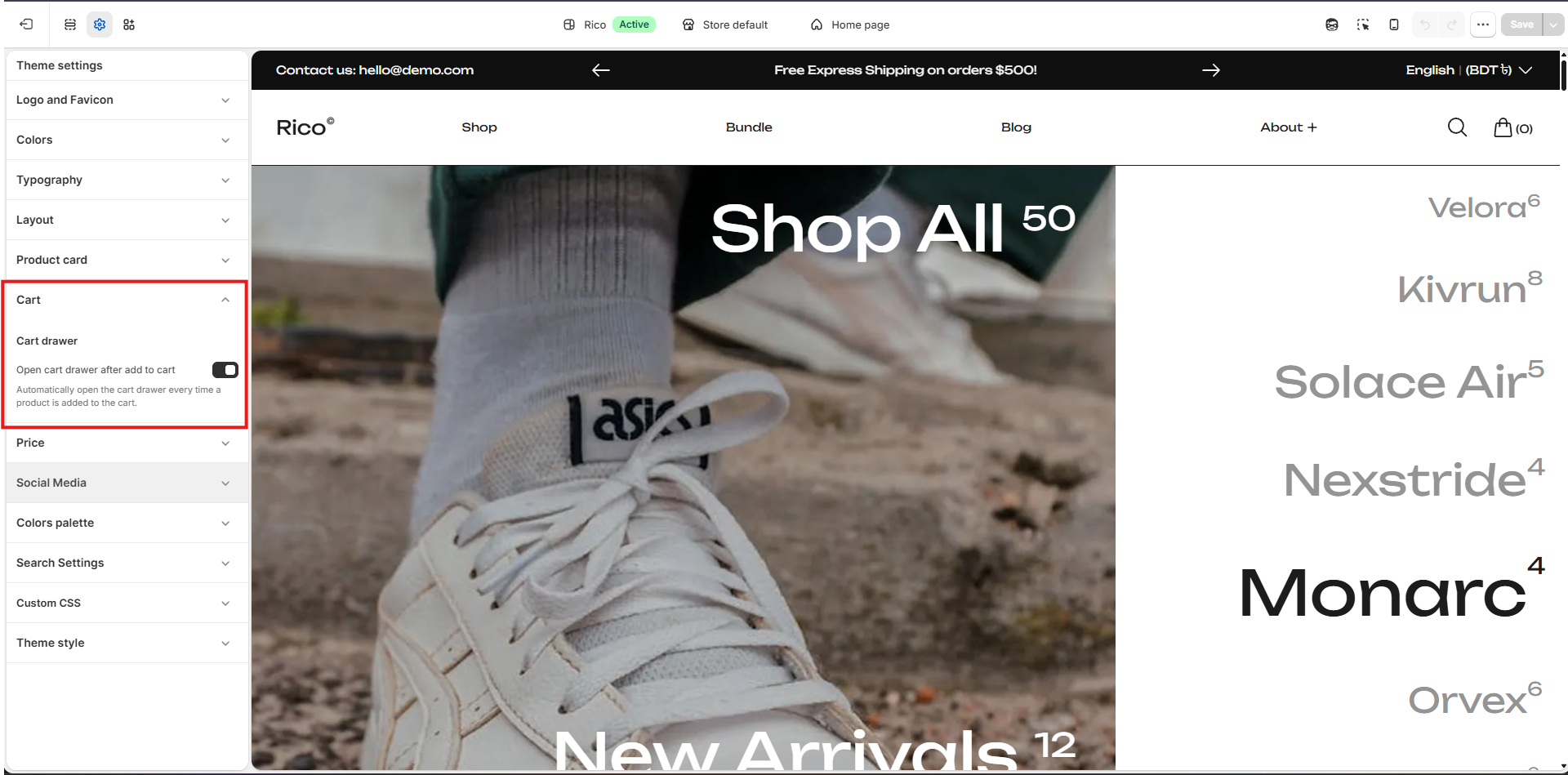 Documentation screenshot