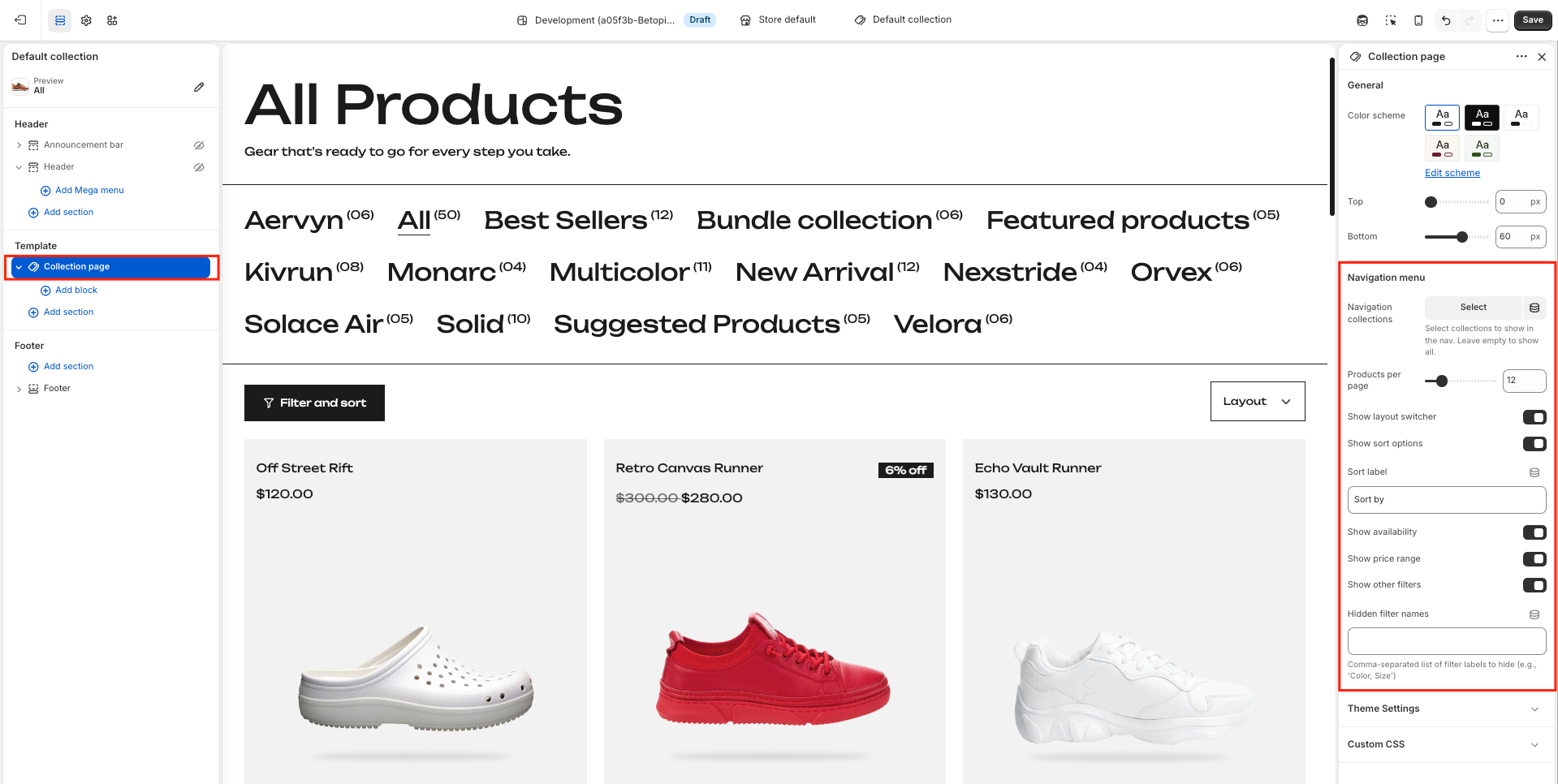 Documentation screenshot