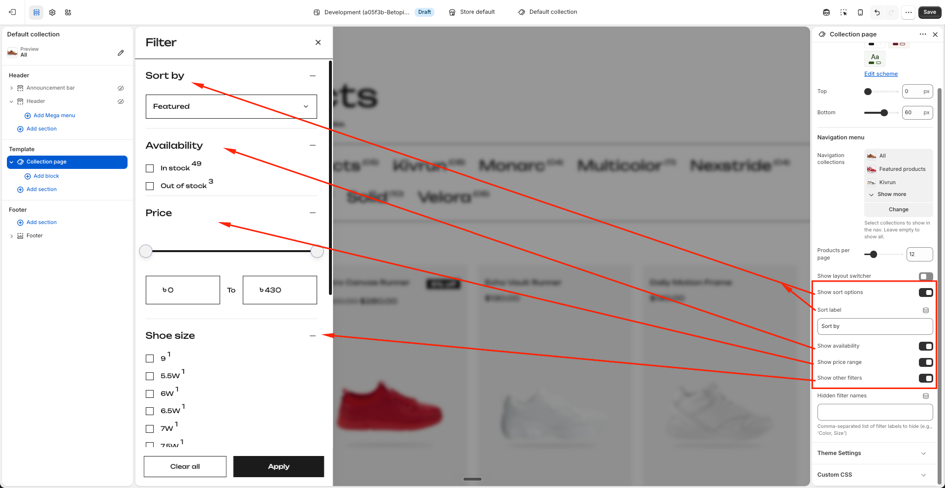 Documentation screenshot