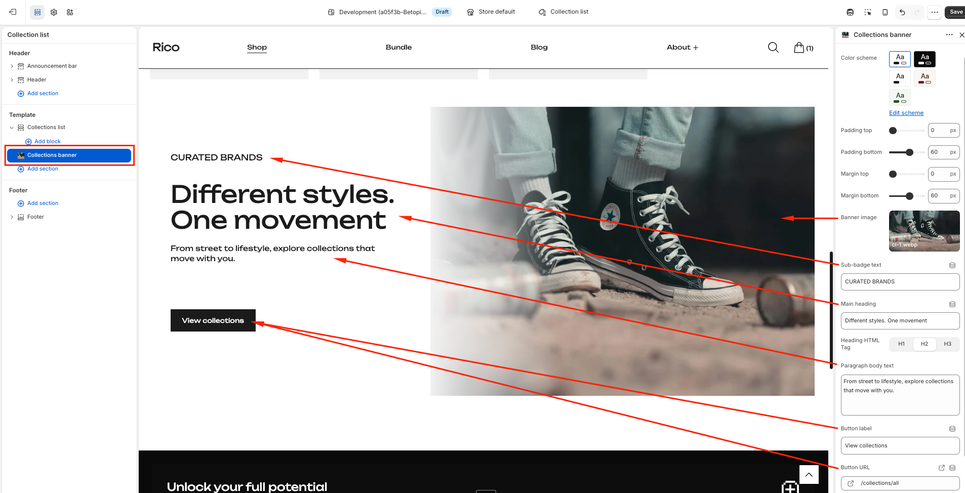 Documentation screenshot