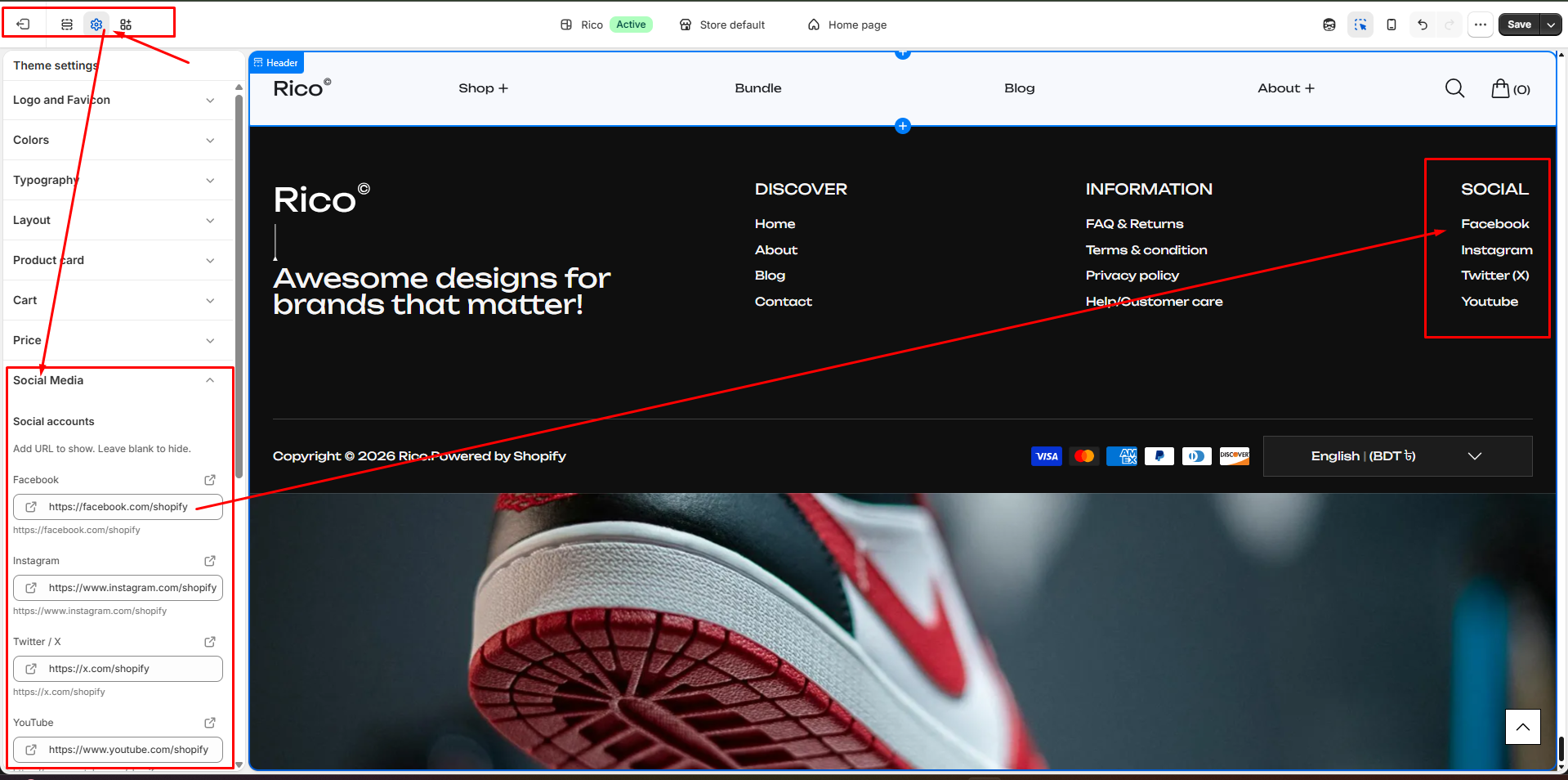 Documentation screenshot