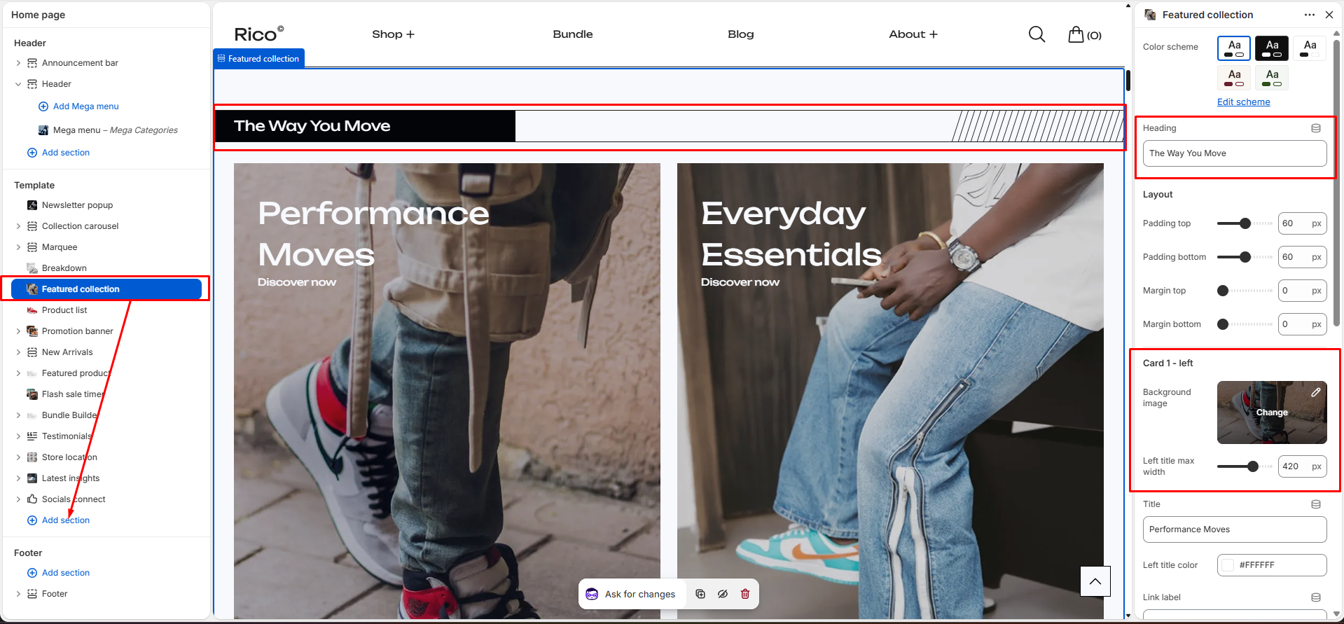 Documentation screenshot