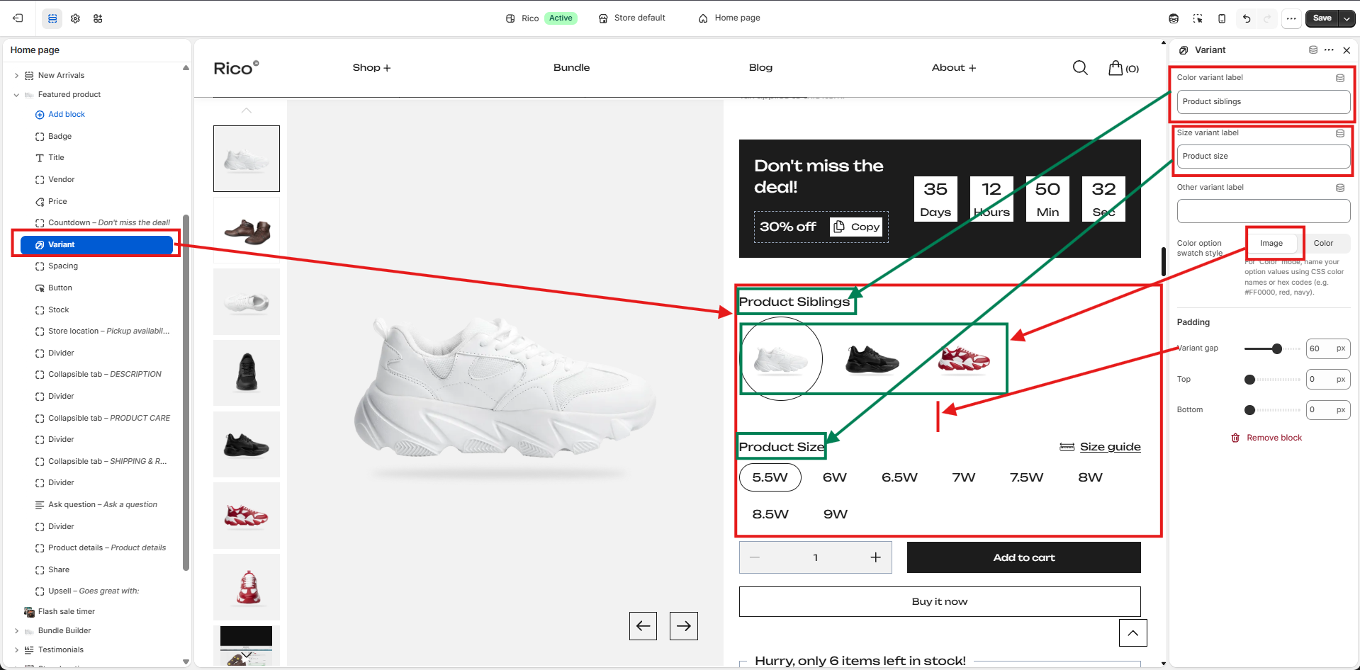 Documentation screenshot
