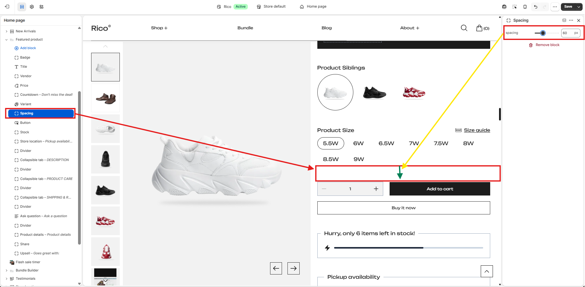 Documentation screenshot