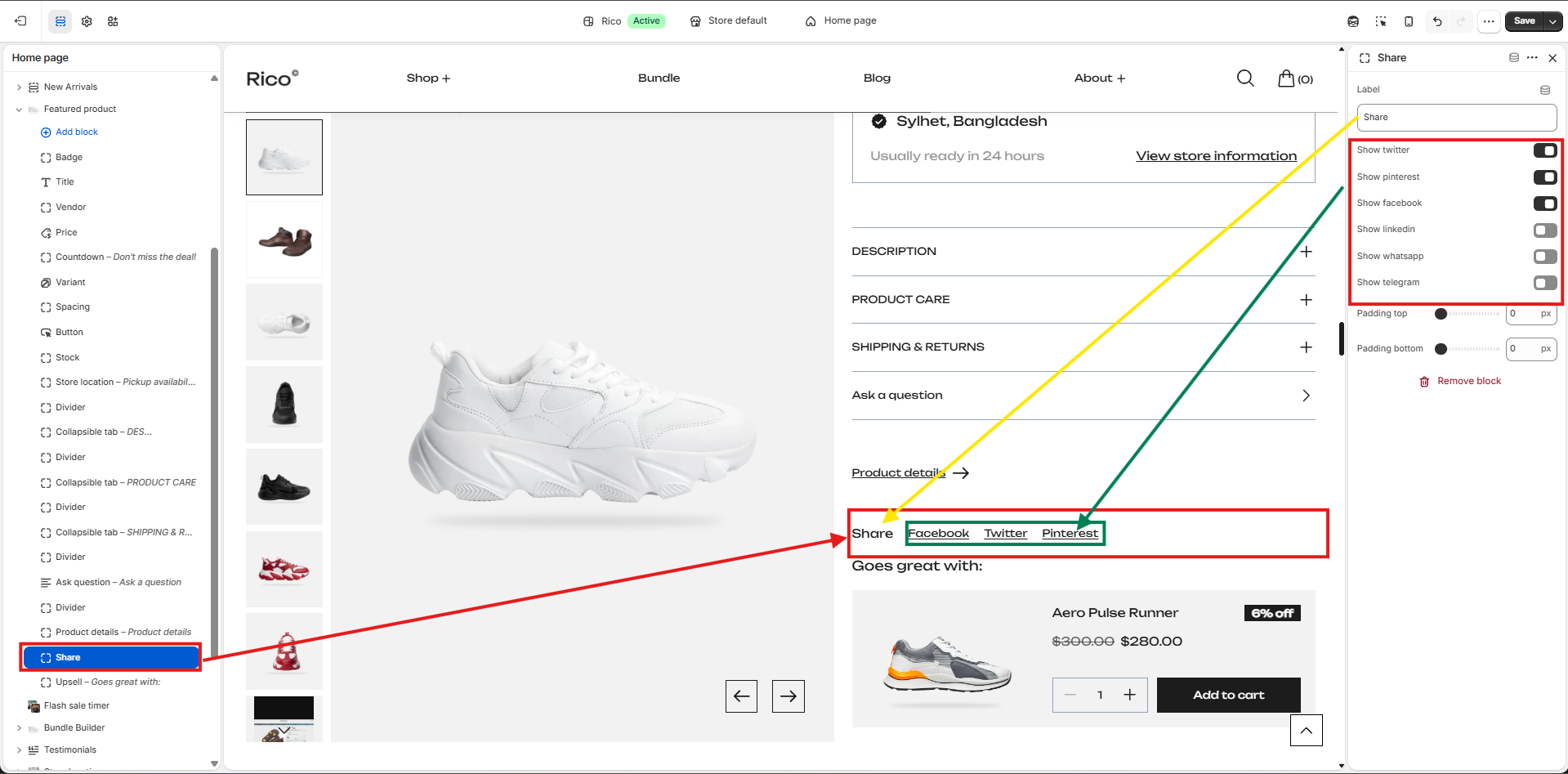 Documentation screenshot