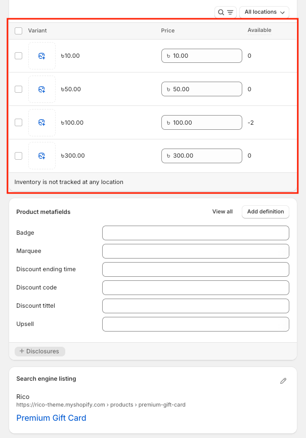 Documentation screenshot