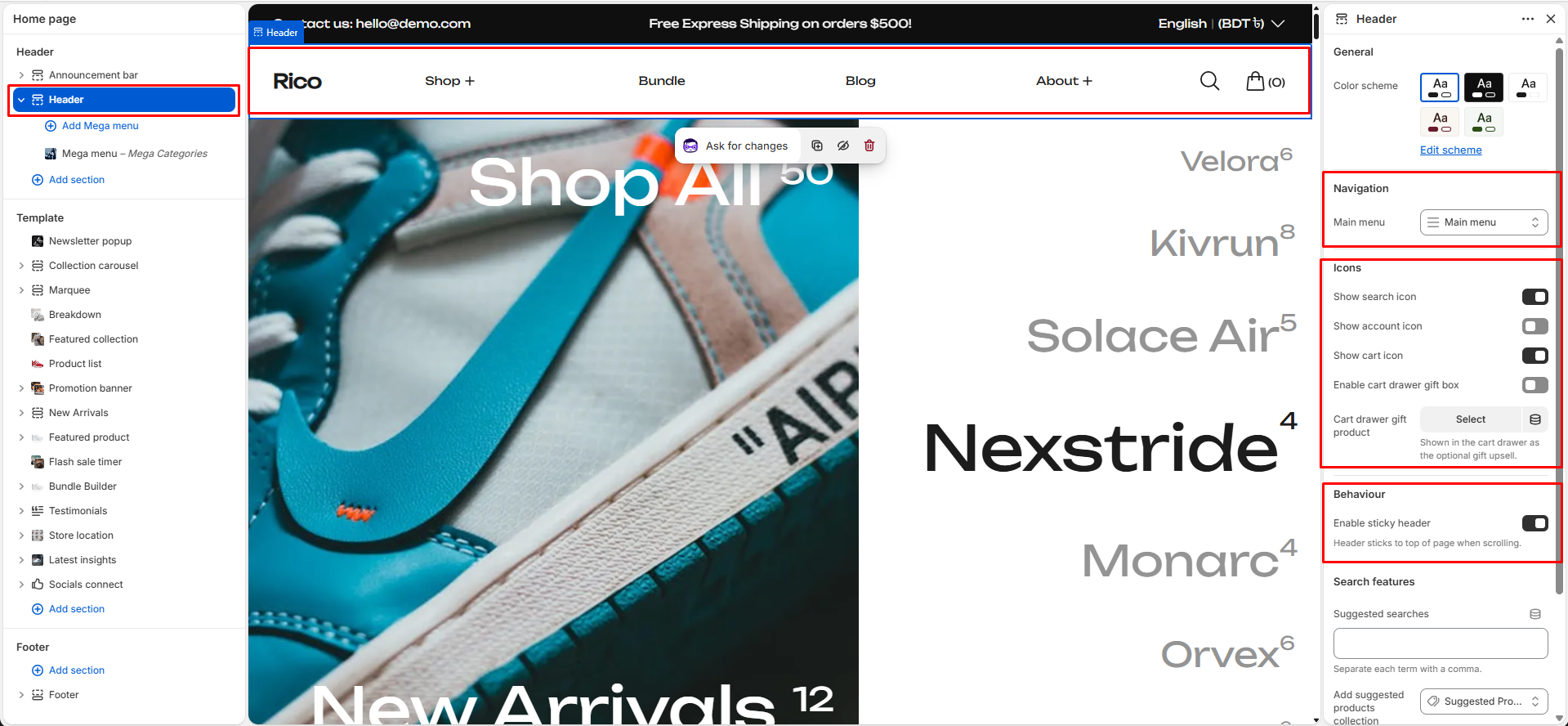 Documentation screenshot