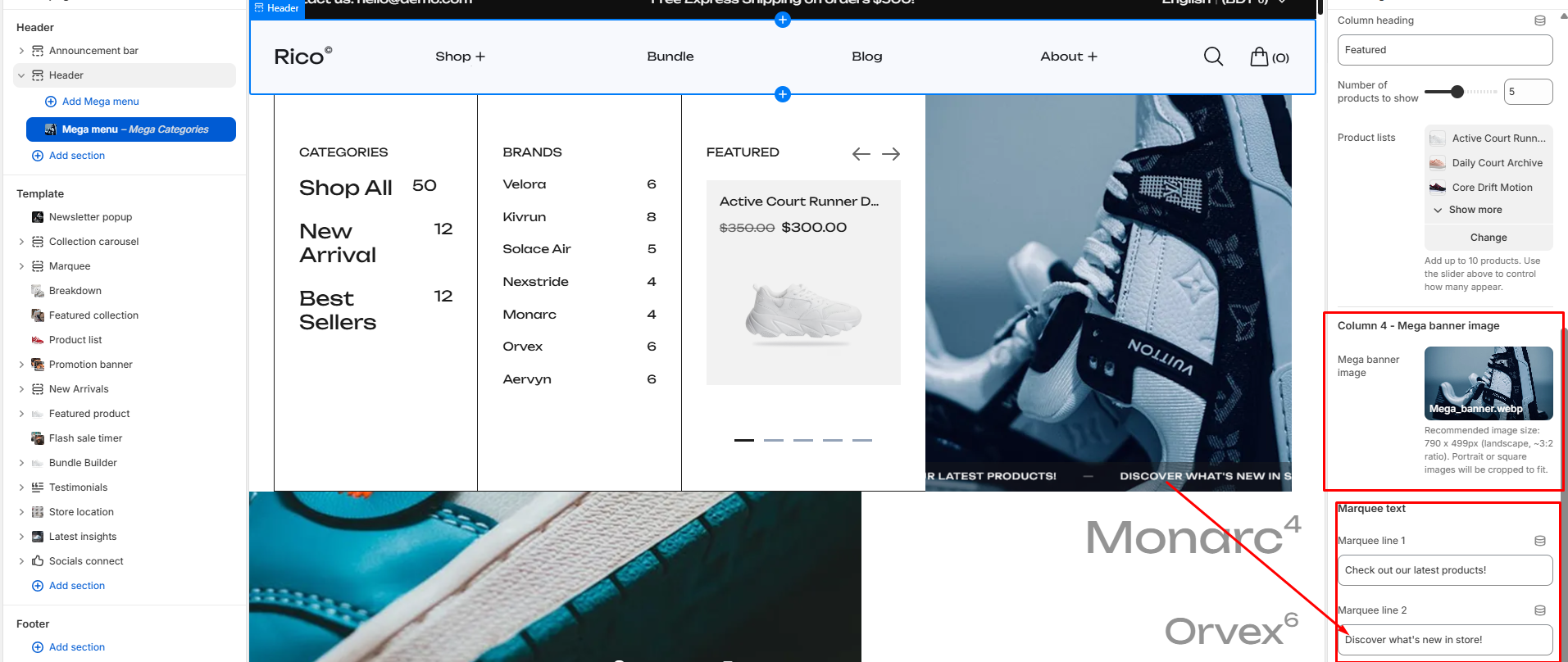 Documentation screenshot