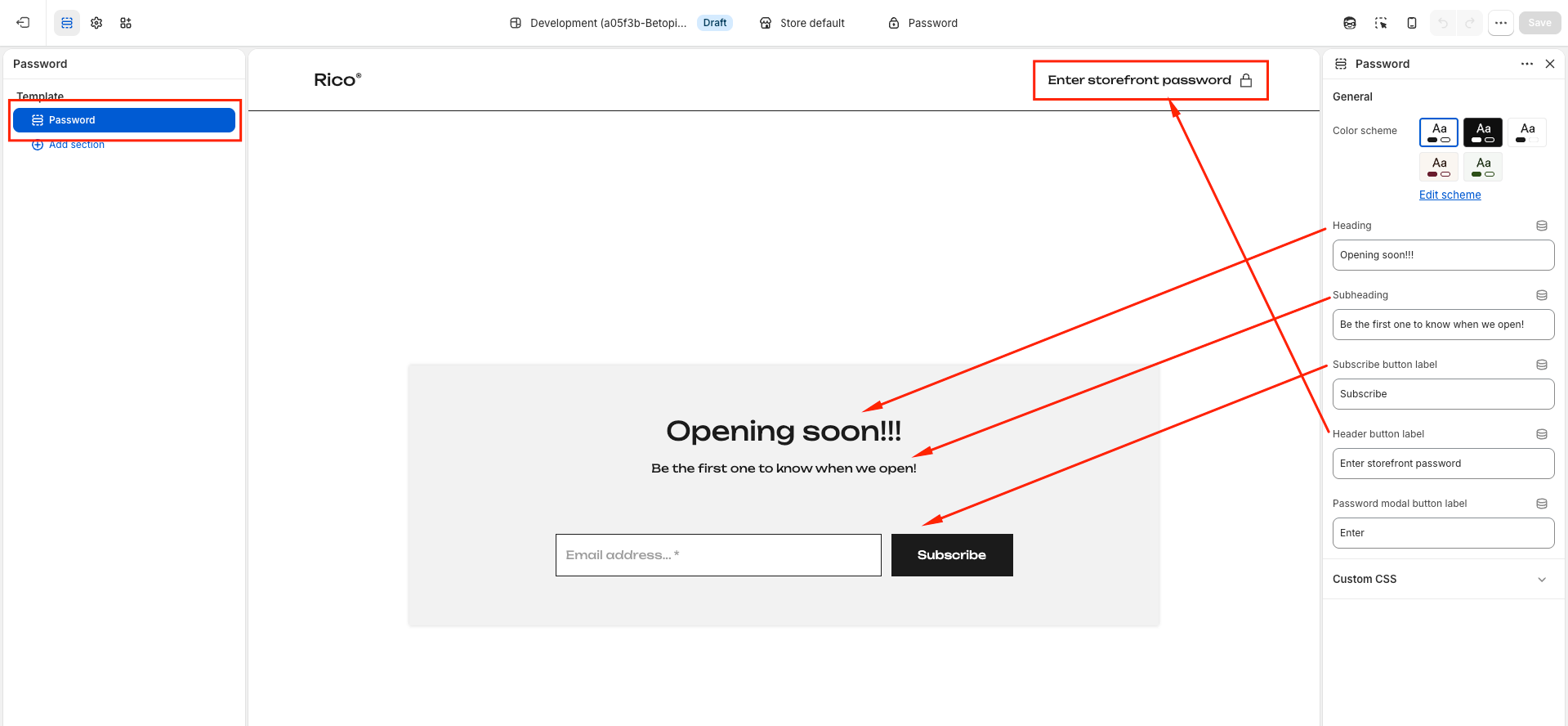 Documentation screenshot
