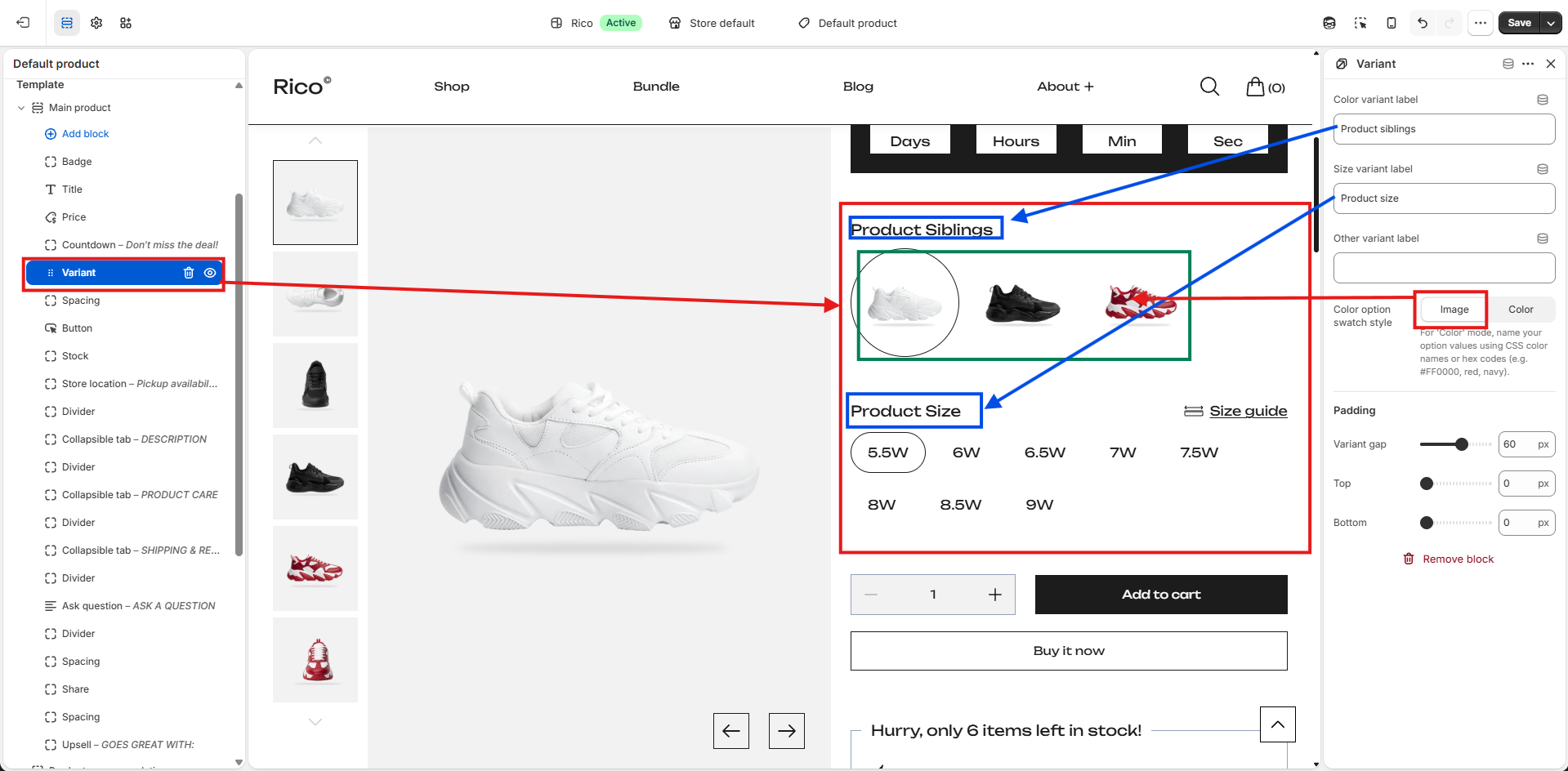 Documentation screenshot
