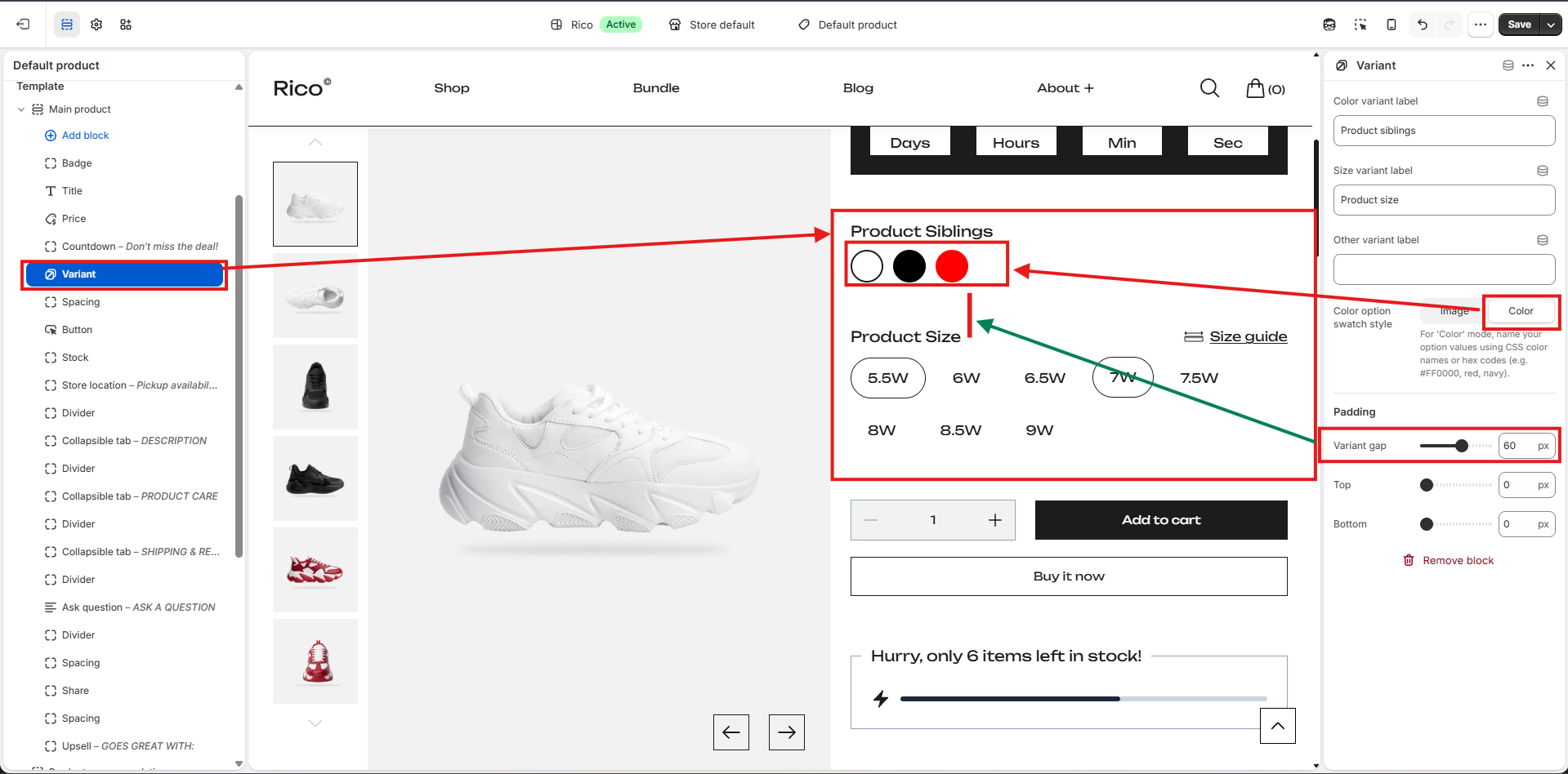 Documentation screenshot