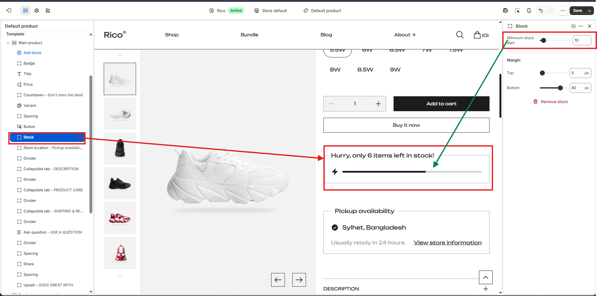 Documentation screenshot