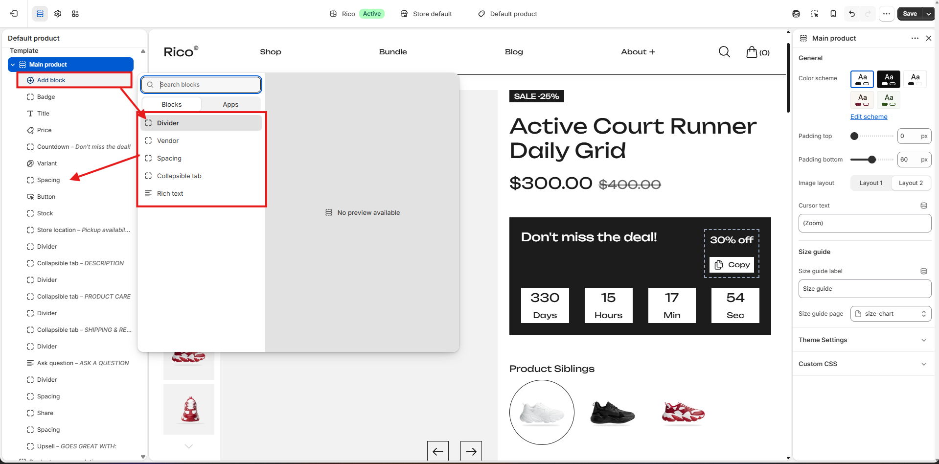 Documentation screenshot