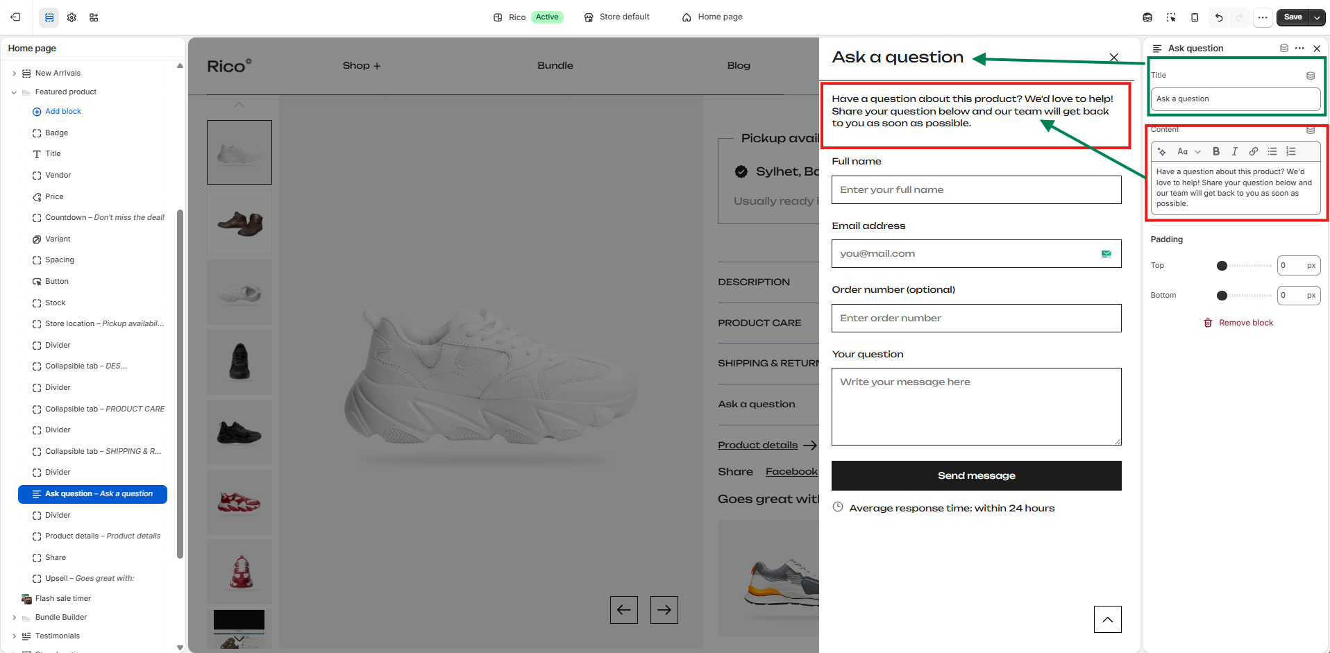 Documentation screenshot