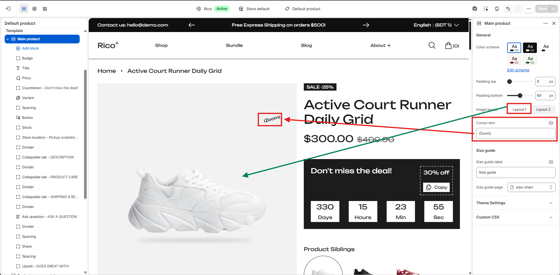 Documentation screenshot