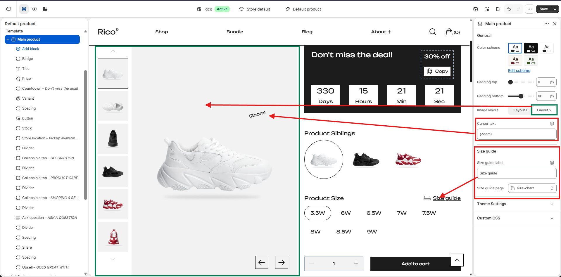 Documentation screenshot