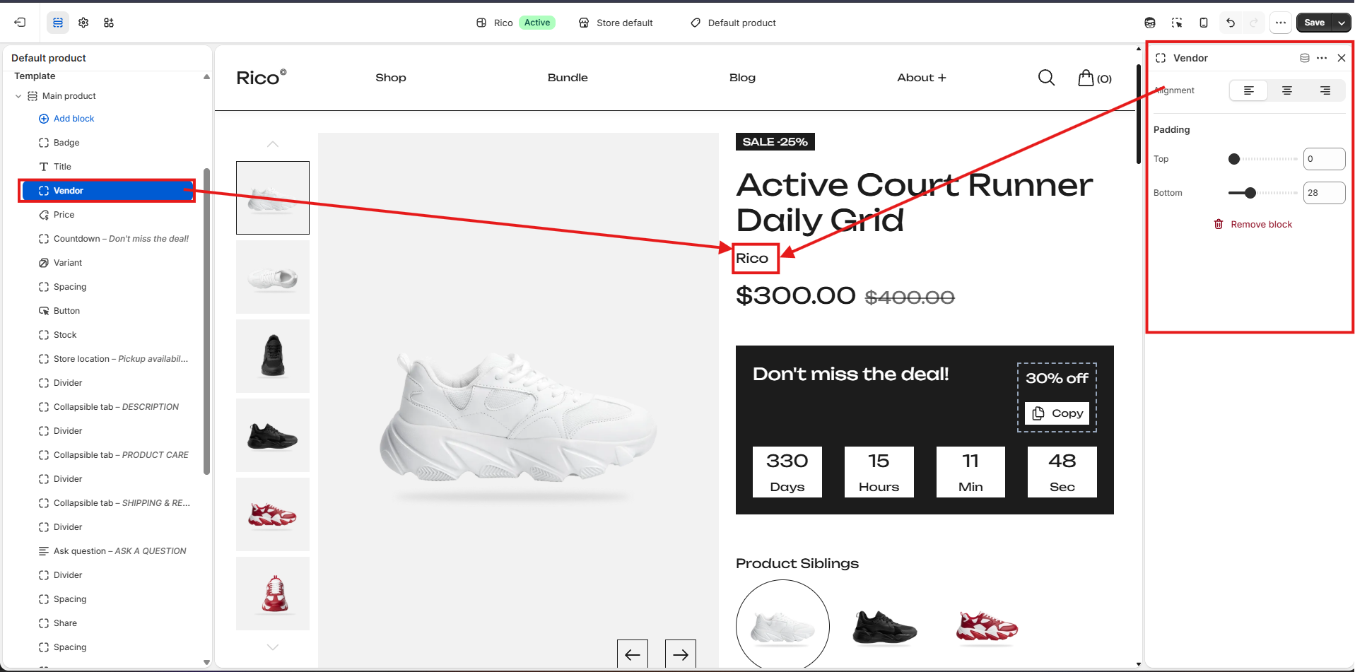 Documentation screenshot