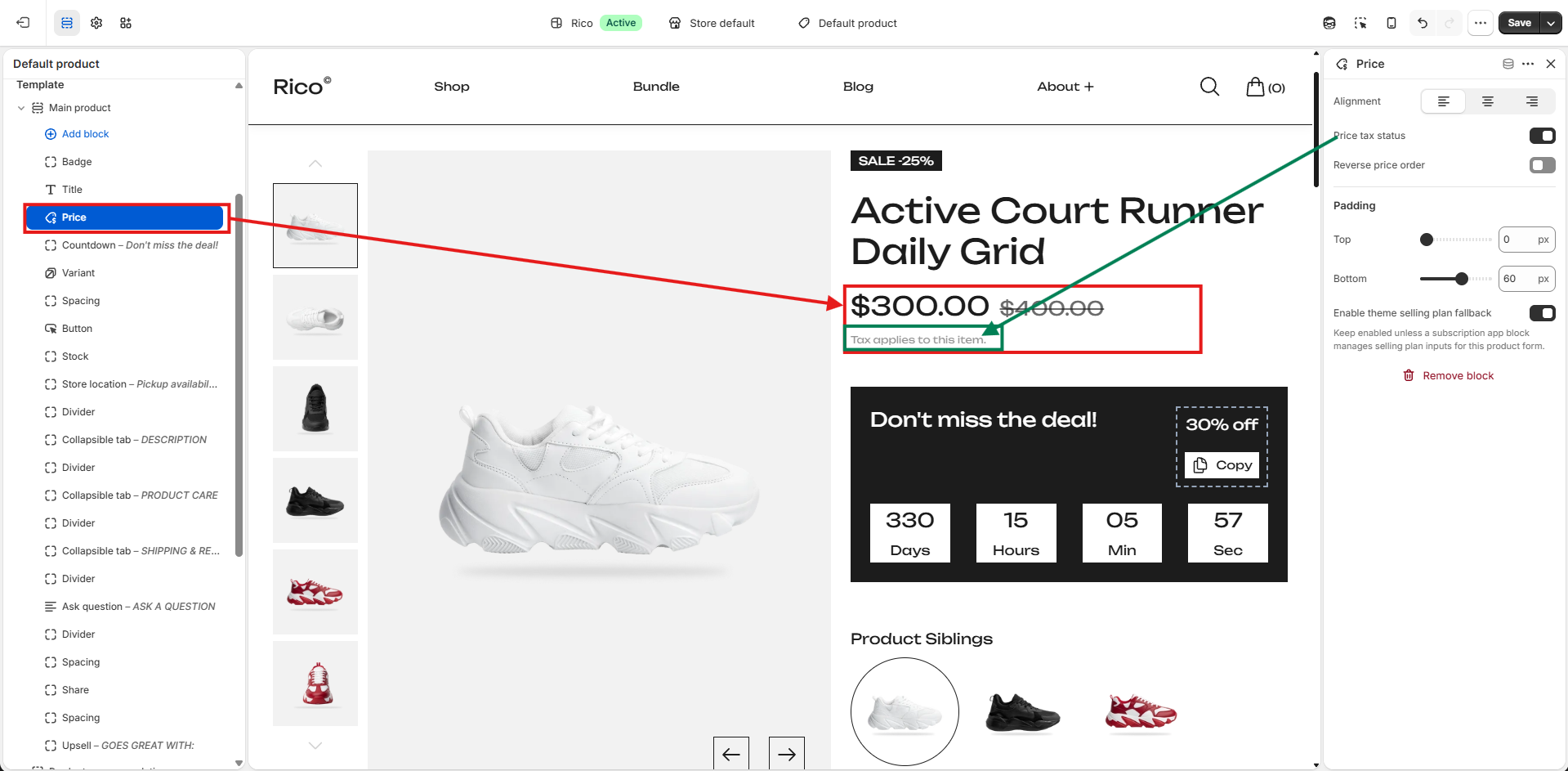 Documentation screenshot