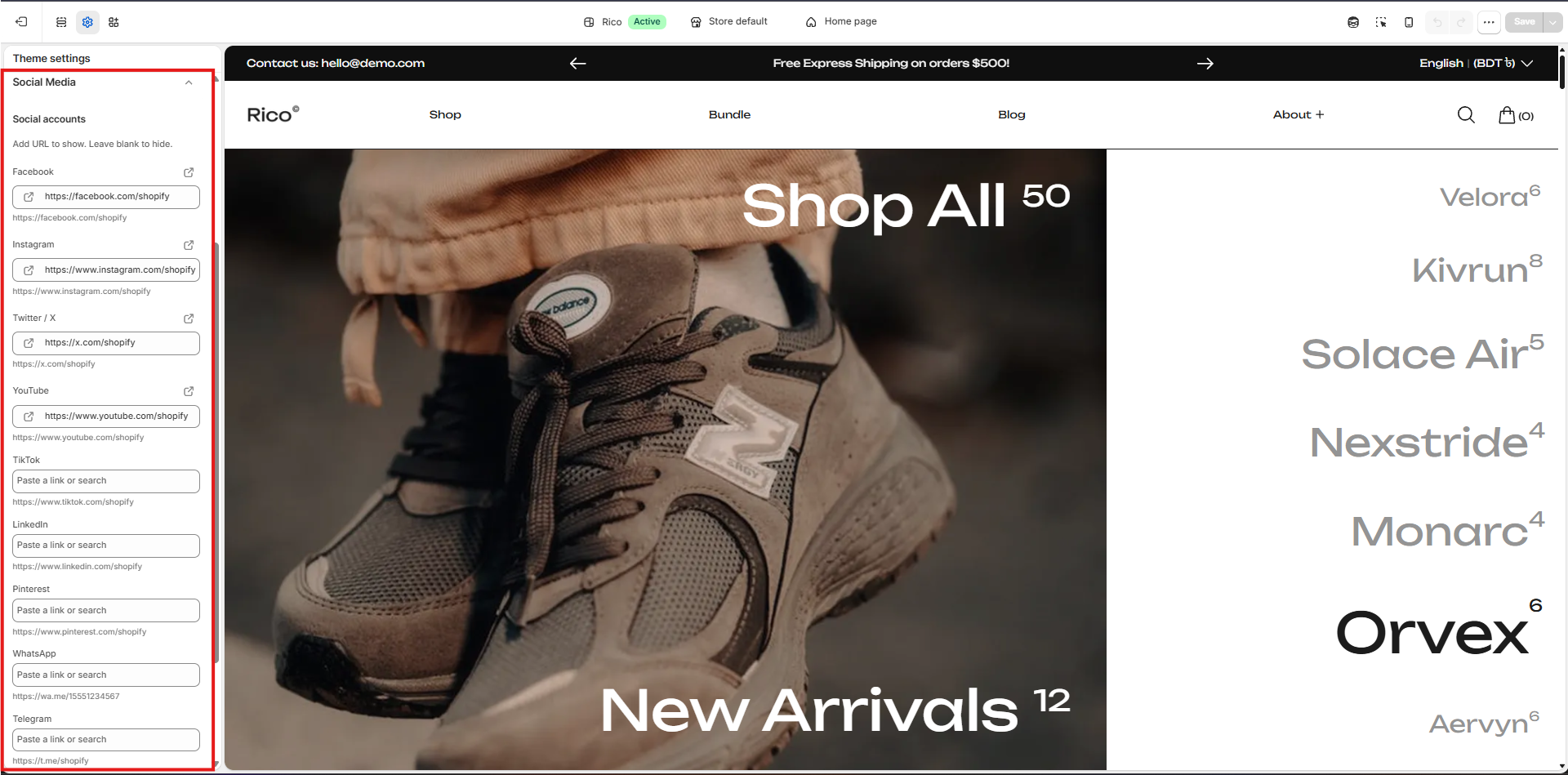 Documentation screenshot