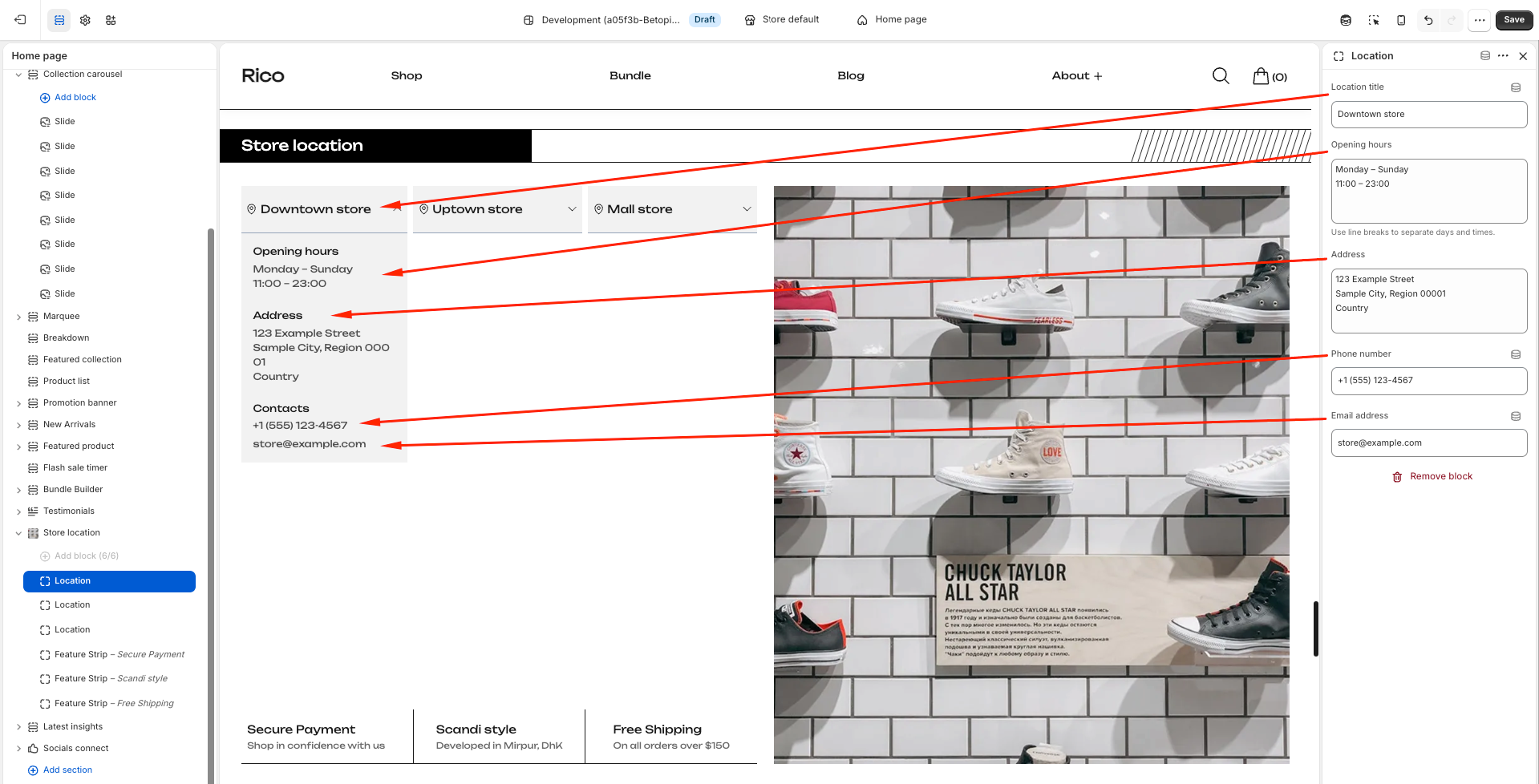 Documentation screenshot