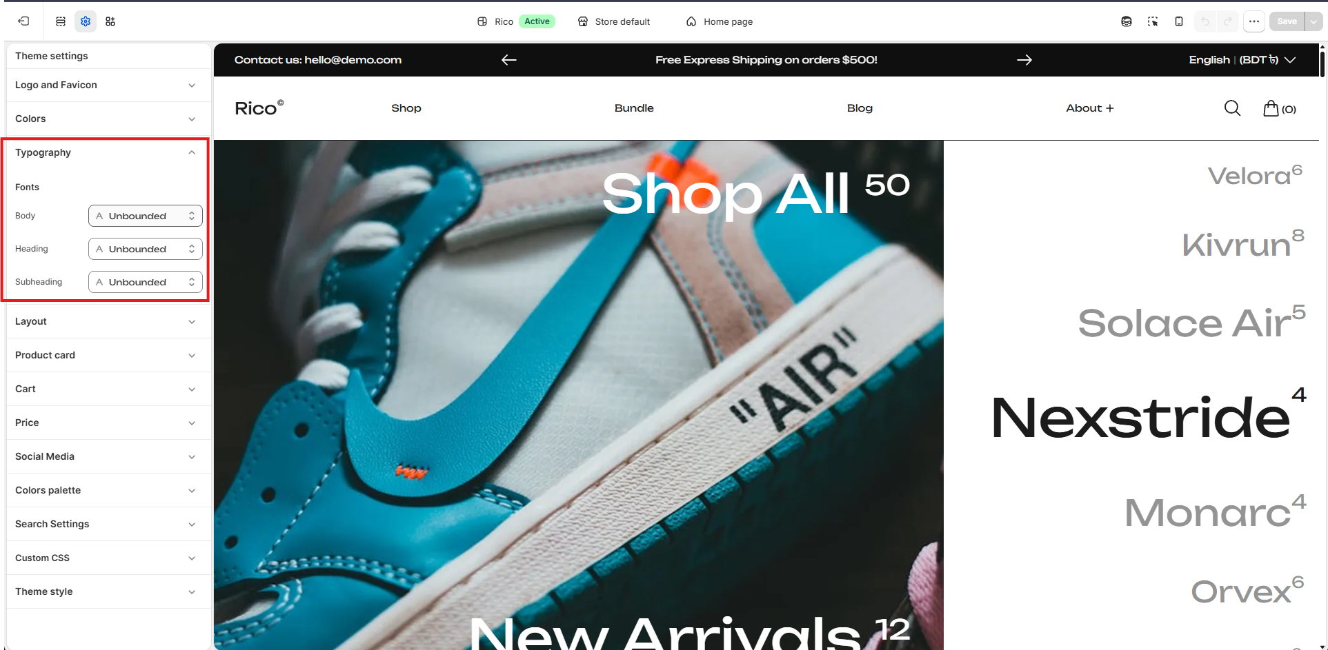 Documentation screenshot